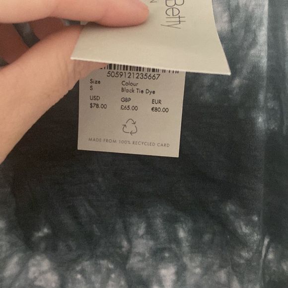 NWT. Sweaty Betty Take It Easy Tie Dye Dress - Picture 7 of 11